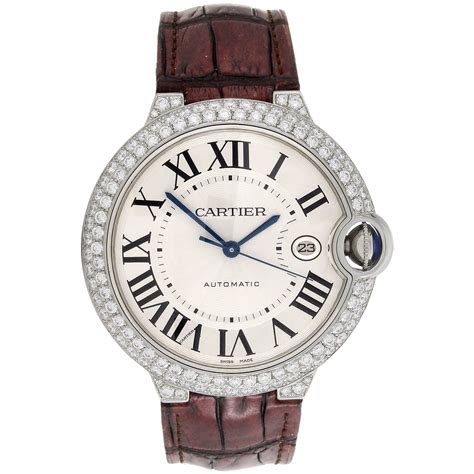 cartier ballon bleu diamonds|cartier ballon bleu 42mm automatic.